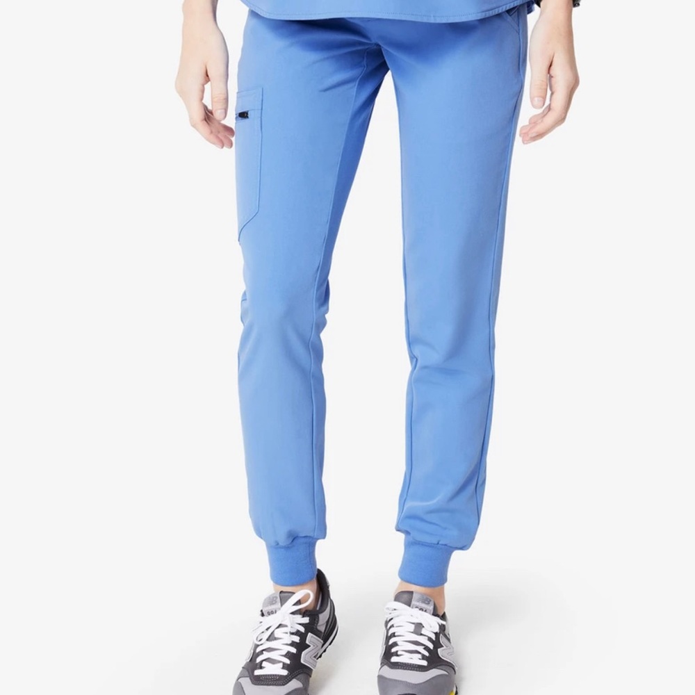 FIGS Ceil Blue Zamora Jogger Scrub Pant